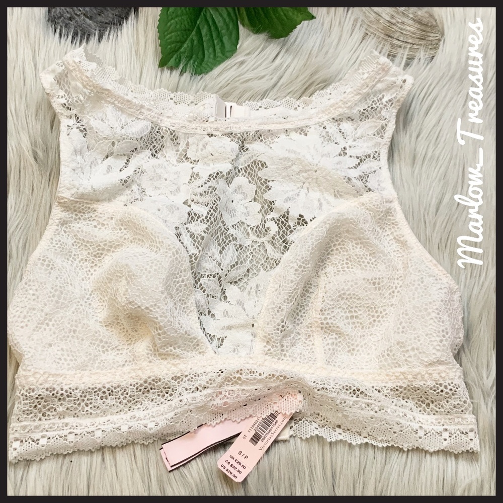 Victorias Secret Racerback keyhole Back Bralette S